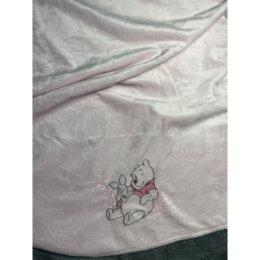 Winnie The Pooh And Piglet Baby Blanket. Soft Cozy